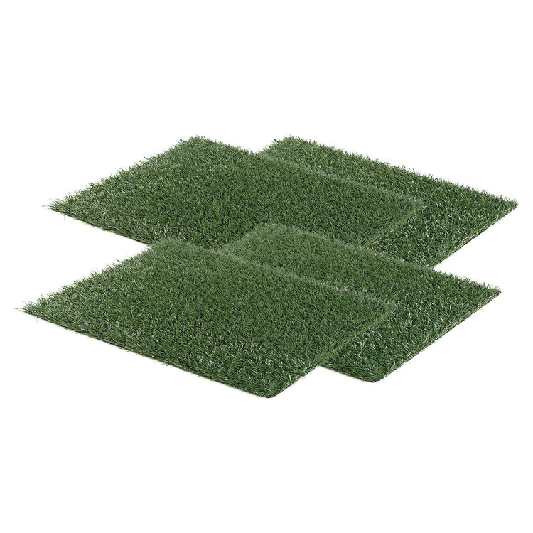 4 Grass Mat 63.5cm x 38cm for Pet Dog Potty Tray Training Toilet - Magdasmall