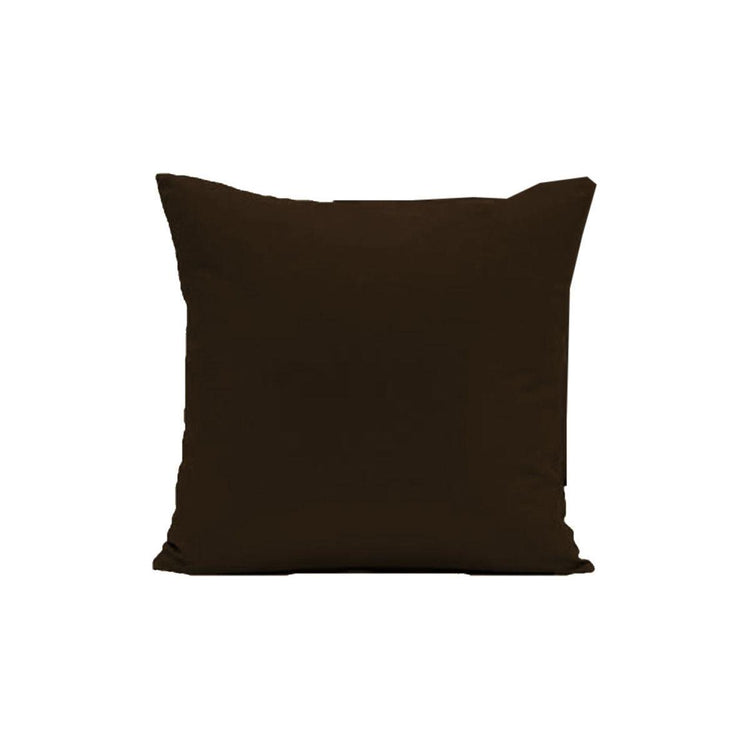 500TC Egyptian Cotton European Pillowcase Chocolate - Magdasmall