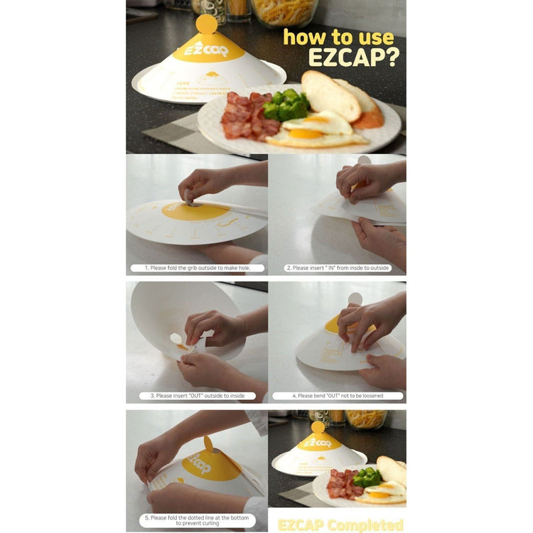 50X Paper Lid for Frypan Disposable Cooking Pan Cap Oli Splash Protection - Magdasmall