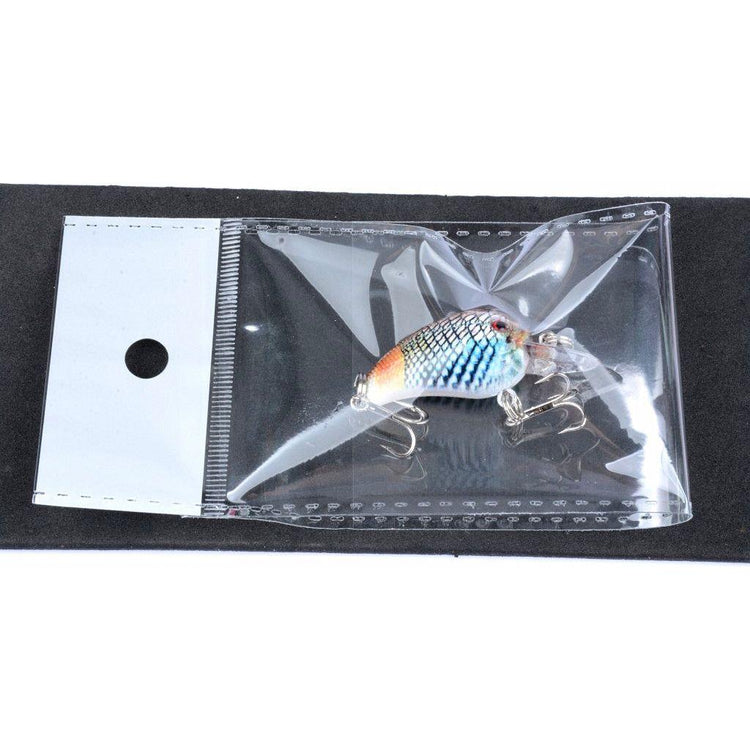 5x 4.5cm Popper Crank Bait Fishing Lure Lures Surface Tackle Saltwater - Magdasmall