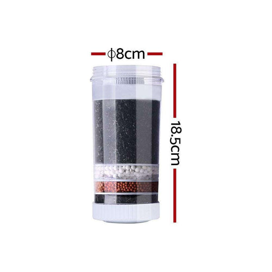 6-Stage Water Cooler Dispenser Filter Purifier System Ceramic Carbon Mineral Cartridge - Magdasmall