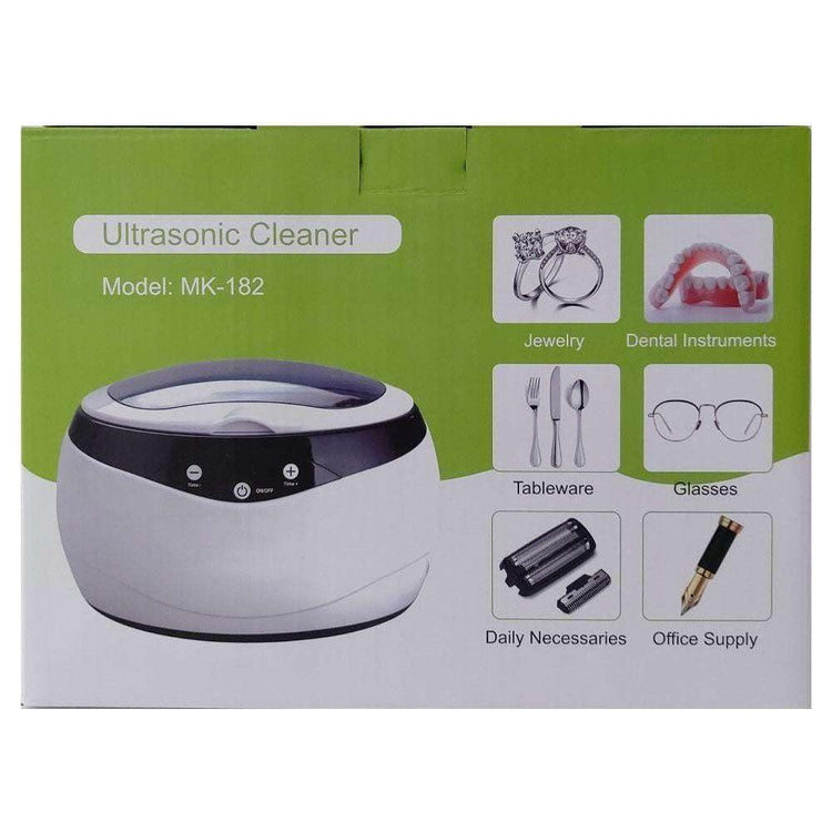 650ml Digital Ultrasonic Cleaner Ultra Sonic Bath Heated Parts Jewelry Cleaning - Magdasmall