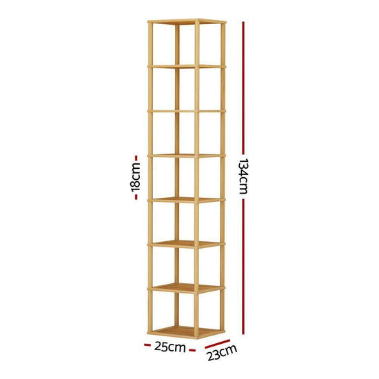 Artiss Shoe Rack 8-tier 8 Pairs Stackable