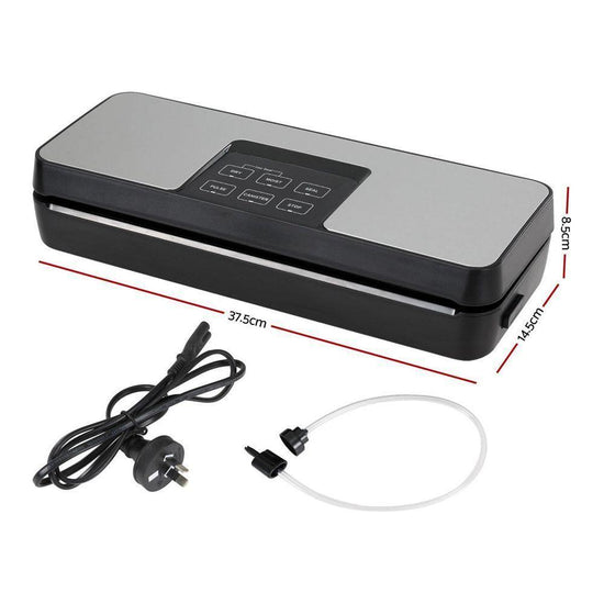 Devanti Food Vacuum Sealer Machine Fresh Storage Auto Seal Slide Cutter 5 Modes