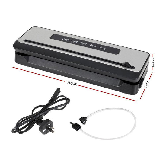 Devanti Food Vacuum Sealer Machine Fresh Storage Sealing Cutter Bags 5 Modes