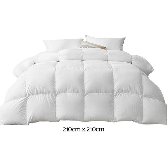 Giselle Bedding 700GSM Goose Down Feather Quilt Queen