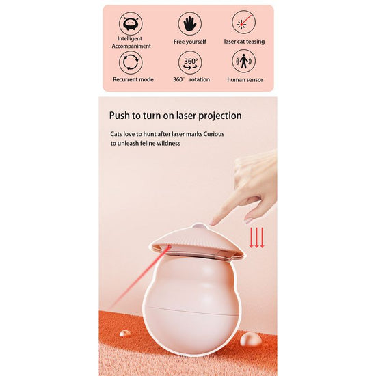 Pet products Pet Toy Cat Laser Toy Tumbler Intelligent Induction Cat Laser Rod