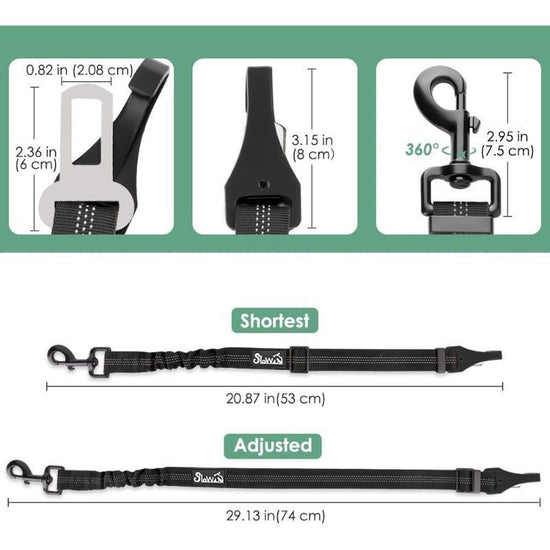 Pet Car Safety Leash Pet Car Accessories Pet Safety Car Travel For Pets Durable
