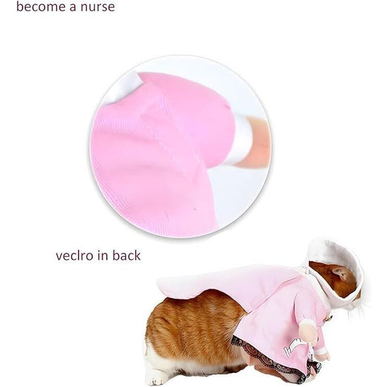 pet products Dog Costume Clothes Halloween Cat Costumes Small Animal Funny Pets Clothing for Doggy Kitty Rabbits Piggy, Nurse