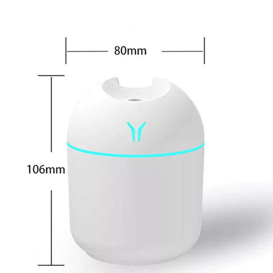 NNEOBA 250ML Mini Aroma Oil Diffuser & Humidifier with LED Night Lamp