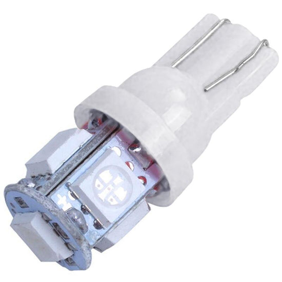 T10 LED Bulbs White 10-Pack W5W White Diode Bulbs
