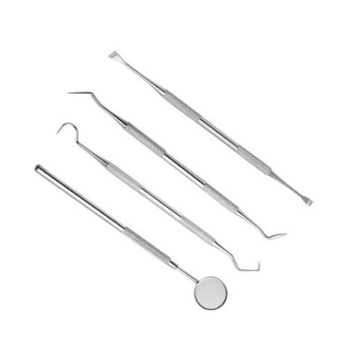 Dentist Stainless Steel Tartar Remover Set of 4