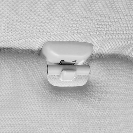 2x Sun Visor Clip Hook Mount Holder Compatible with Audi A1 A3 A4 A5 Q3 Q5 B6 B7 B8