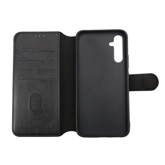 Compatible with Samsung Galaxy A54 5G Magnetic Wallet Case Black Compatible