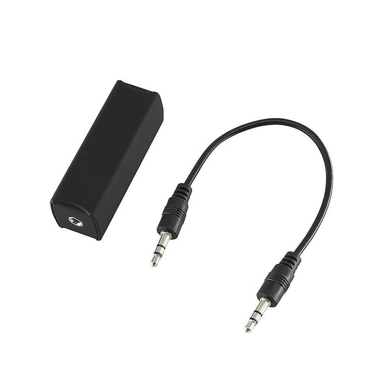 Ground Loop Noise Isolator Effectively Eliminates Audio Noise for Car Stereo System Home Speaker with 3.5mm Audio Cable