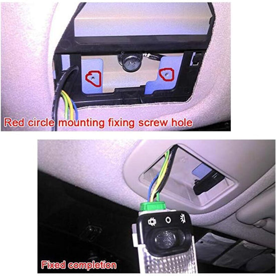 Interior Reading Light Panel Bulbs Car Ceiling Lamp For 206 207 C2