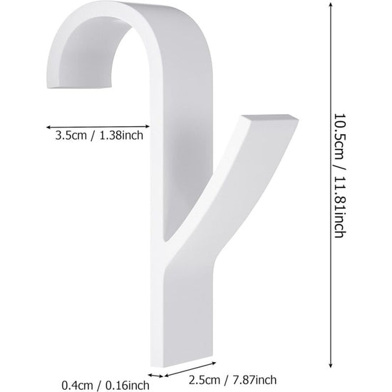 Towel Radiator 6 Pieces, Towel Hook For Radiator, Towel Dryer Hook, White Plastic