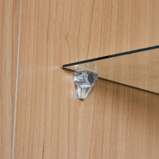 Shelf Cleat 5 Mm – 50 Units With Steel ROd With Plastic Coating – Shelf Cleats - Shelf Cleats - Cleats - Glass Shelf