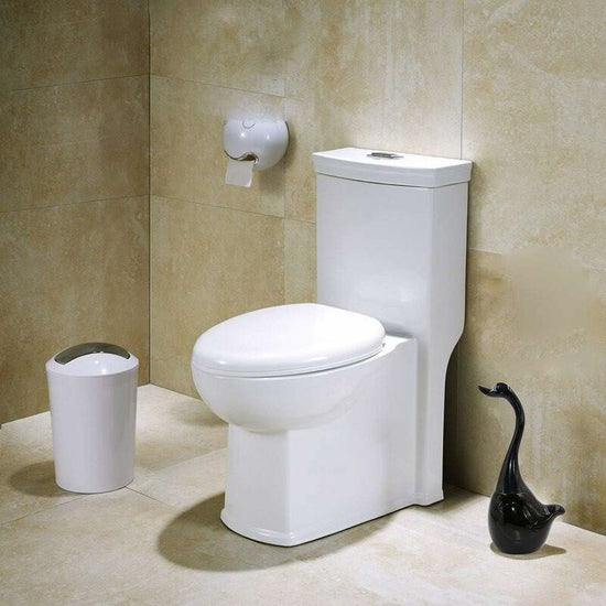 Swan Shape Toilet Brush Set, Toilet Brush Holder, Toilet Brush Holder And Stand, For Bathroom (Black)