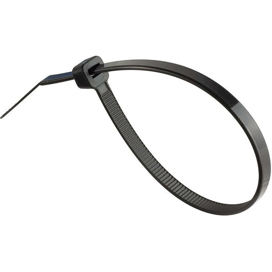 Pack Of 100 Cable Ties, Black, 200 X 4.8 Mm
