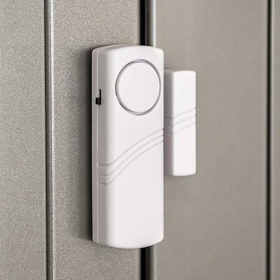 Door And Window Alarm - Pack Of 4 Wireless Intruder Alarms - Home Security Against Burglary - Magnetic Operation - 90 Db