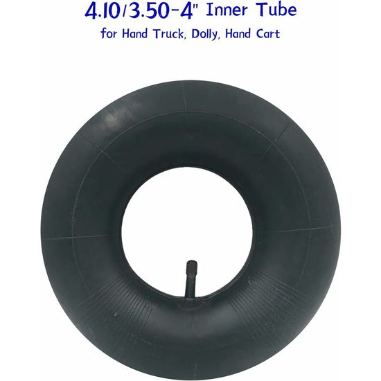 2 pcs 4.10/3.50-4 Inner Tube Tire Tr-13 Straight Valve For Hand Truck, Trolley, Hand Cart, Garden Cart, Lawn Mower