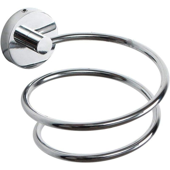 Wall Mounted Hair Dryer Holder, 304 Stainless Steel Hair Dryer Storage/Holder, Bathroom Accessories