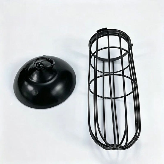 Hanging Bird Feeder (Metal) Size: 100mm*190mm Color: Black for Birds Outdoor Use (1pc)