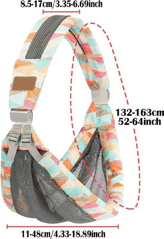 Baby Carrier - Ergonomic Baby Carrier - Front Carrier - Baby From Birth To 3 Years - Hip Carrier - Baby Carrier - Baby Carrier - Baby and Toddler Hip Seat - Comfortable & Fast - Breathable - Adjustable - For Front, Hip and Back - Colorful