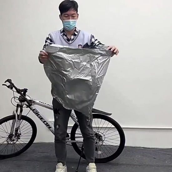 Universal Bike Cover for All Bikes - Waterproof Ultra Strong Oxford - Bike Cover for 1 / 2 Bikes - Bike Protective Cover - Bicycle Cover - Electric Bike, Mountain Bike, Etc - Black - For Bike Carrier and Storage