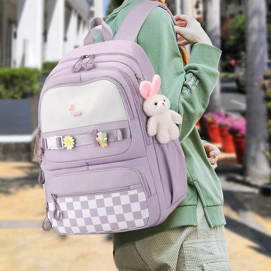 Backpack - Waterproof backpack for girls - laptop sleeve - Rucksack - laptop bag - Girl&