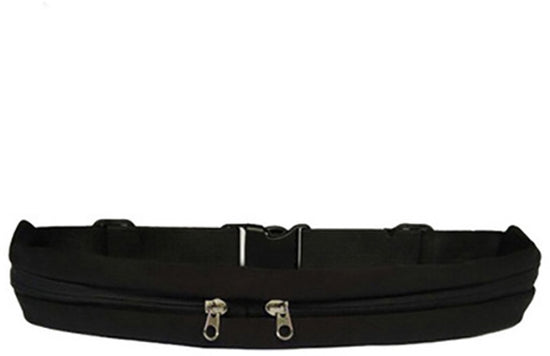 Running Belt - Phone - Running Belt - Men and Women - Running Phone Holder for Race, Jogging, Marathon - For 6.5” Mobiles - Black - One Size