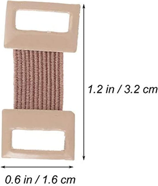 10pcs Skin Color Elastic Bandage Clips,Bandage Wrap Clips Stretch Metal Clips,Ace Bandage,Large Bandaids,Replaceable Wrap Clips Adhesive Bandages for Various Types Bandages
