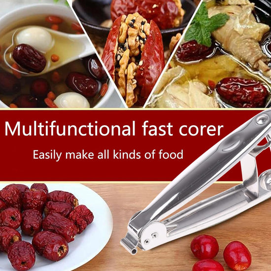 Pitter Tool 304 Stainless Steel O Live Pitter Tool Plum Pitter Stone Remover for Make Peeling for Potatoes