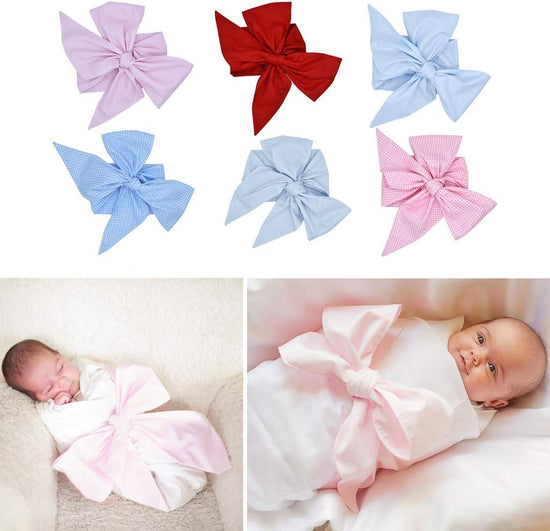 Newborn Swaddle Sash Maternity Bow Sash Baby Swaddle Photography Shoot Prop - 5