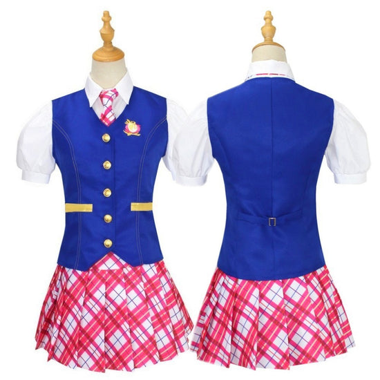 Barbie Movie Delancy Dress Four-Piece Set S Ever After High Princess Academy School Uniform Costume