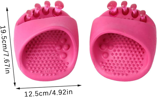 O Type Leg Corrector Correction Insole Eight Inside Outside Correction Feet Massager, Gray