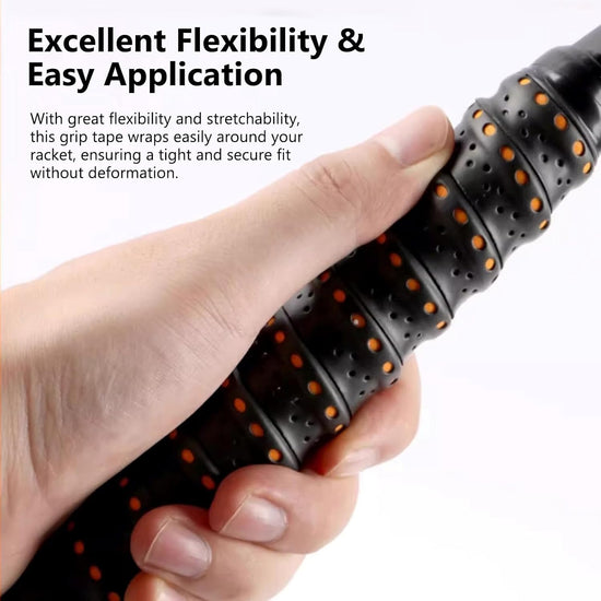 5PCS Tennis Racket Grip Tape, Racket Overgrip Tape That Stays Dry & Absorbs Sweat with Velvety Comfort. for Tennis Rackets,Fishing Rods.Wrap Your Racquet for High Performance