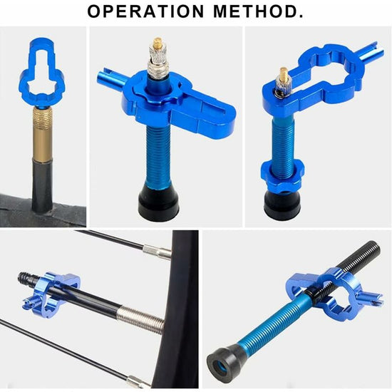 Bicycle Valve Removal Tool, Tire Valve Repair and Core Removal Tool for Bike Tire Maintenance