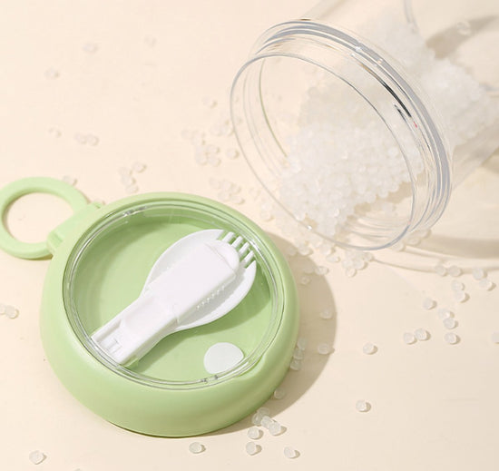 Yogurt Cup to Go - 880 mL - Muesli Cup - Oats Pots - Soup Cup - Lunch Cup - Lunch Pot - Leak-Proof - Insulated - with Spoon - Dishwasher Safe - Purple