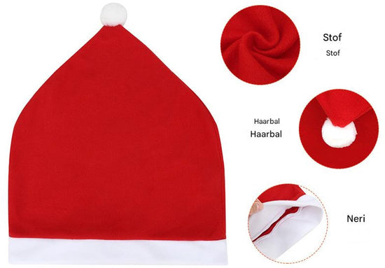 Chair Covers - Set of 6 - Christmas Chair Covers - Red Chair Covers - Christmas Chair Covers - Christmas Decorations