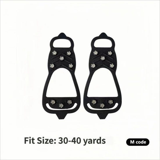 8-toothed crampon anti-slip shoe covers-Size30to40