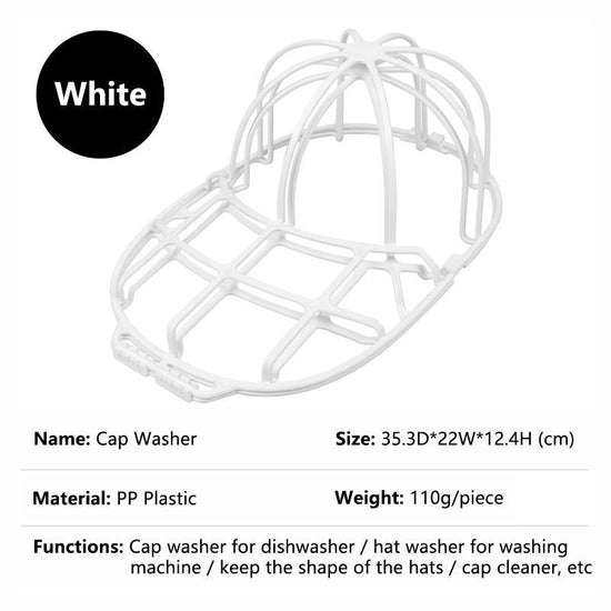 Hat protection frame-White