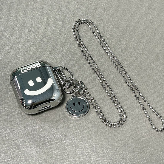 Laser Engraved Fortune + Matching Keychain + Necklace AirPods pro