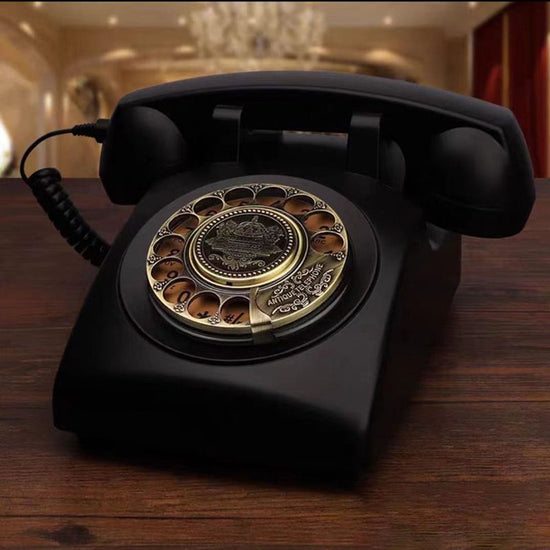Wireless Bluetooth Desk Phone Style 2-gold