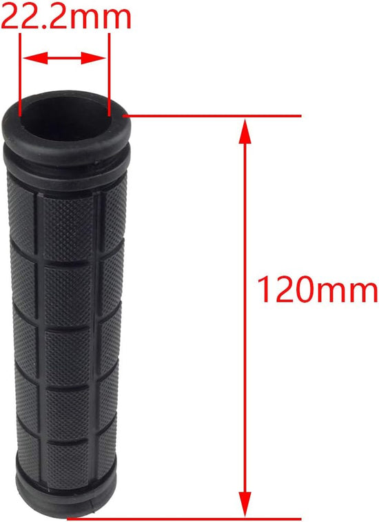 4 Pairs Bicycle Handle Bar Grips Mushroom for BMX/MTB/Road Mountain Bikes black, blue, purple, pink