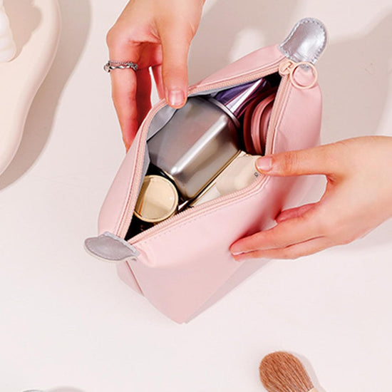 Makeup Bag, Cosmetic Organizer Bag Storage Portable Toiletry Large Capacity Travel