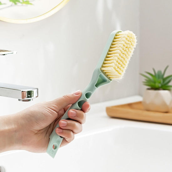 Shoe Cleaning Brush, Soft Bristle Brush Multi Purpose Scrub Hand Held Hanging Kitchen Scrubbing Shoes for