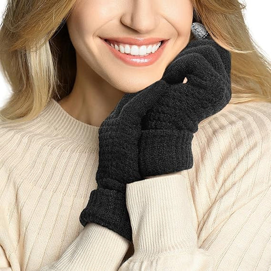 Winter gloves - Fleece gloves - Warm - Soft - Touchscreen gloves - Ladies&