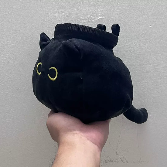 Black Cat Chalk Bag Rock Climbing Equipment